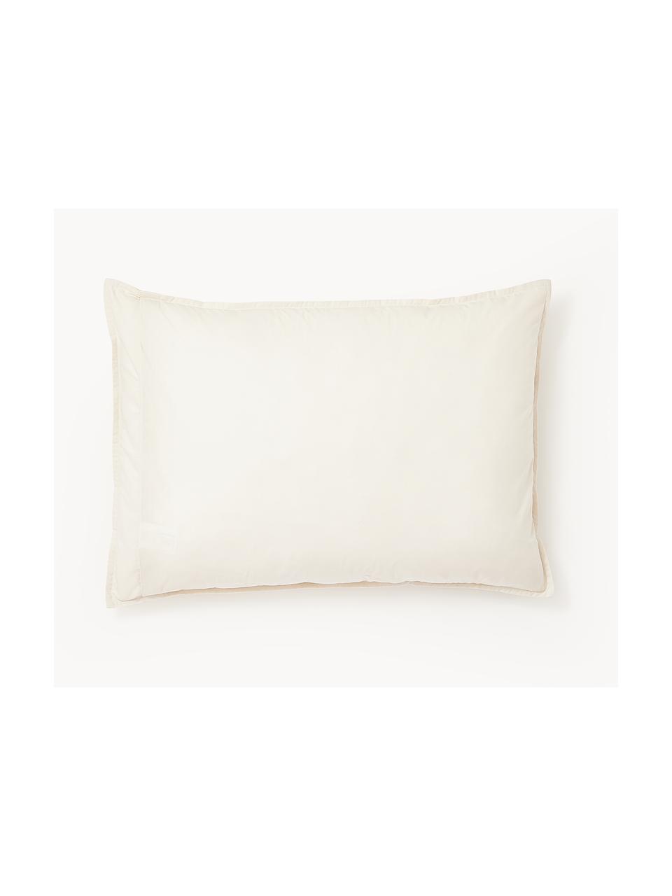 Funda de almohada de percal Lamia, Beige, An 45 x L 110 cm