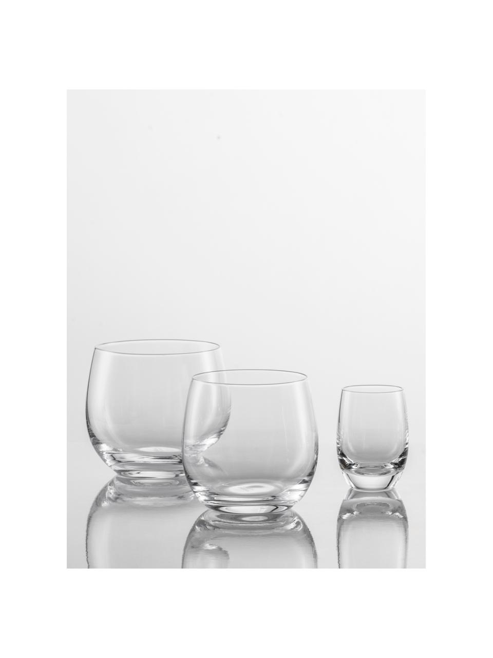 Křišťálové sklenice na pálenku For You, 4 ks, Tritanové křišťálové sklo, Transparentní, Ø 5 cm, V 6 cm, 70 l