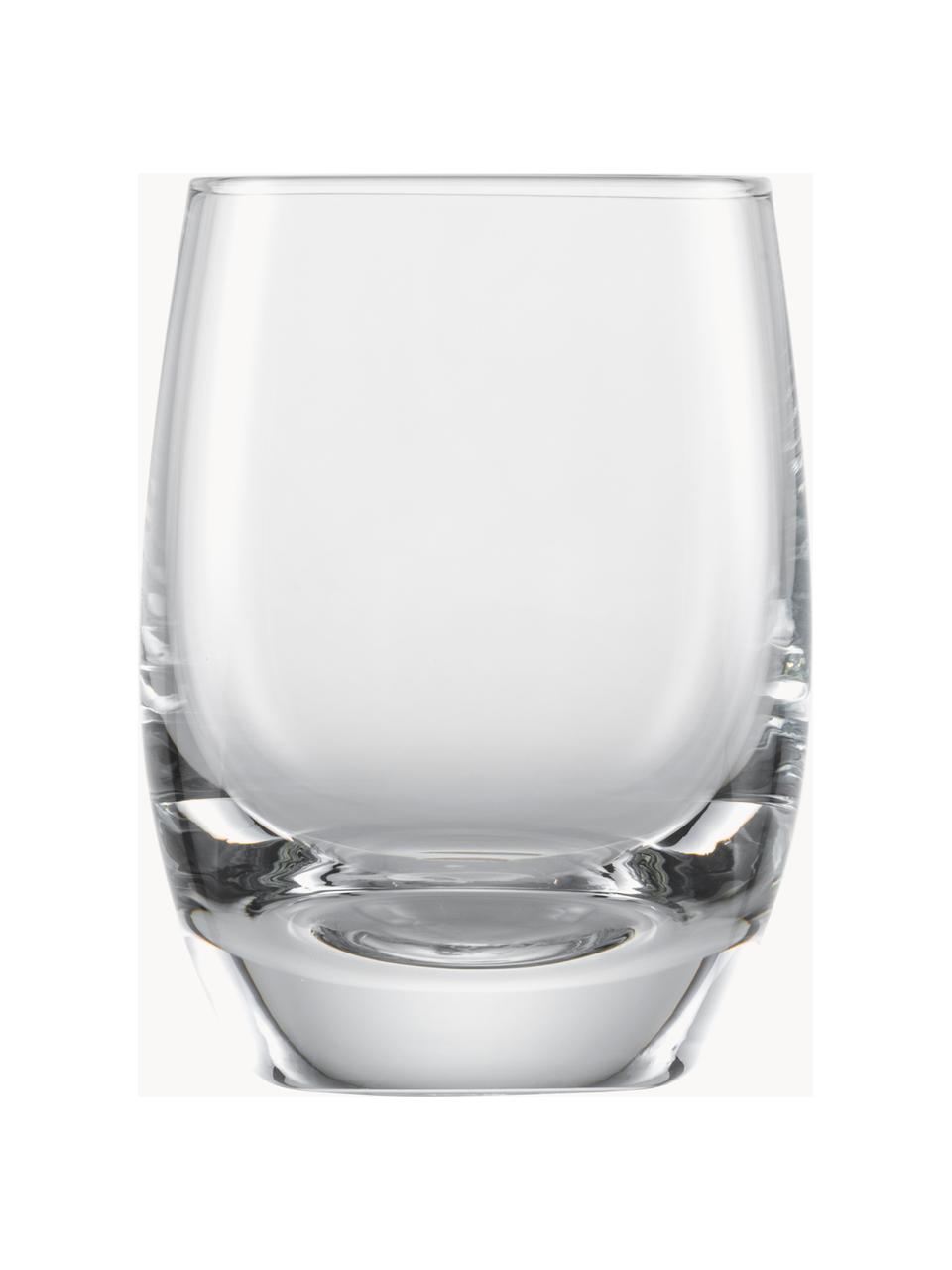 Verres à liqueur en cristal For You, 4 pièces, Verre cristal Tritan, Transparent, Ø 5 x haut. 6 cm, 70 ml