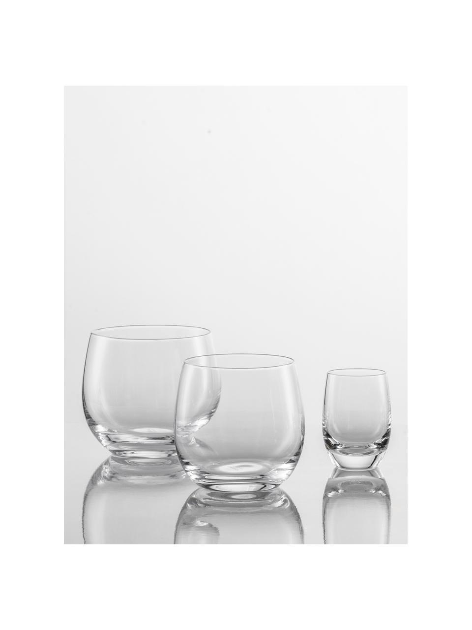 Kristall-Schnapsgläser For You, 4 Stück, Tritan-Kristallglas, Transparent, Ø 5 x H 6 cm, 70 ml