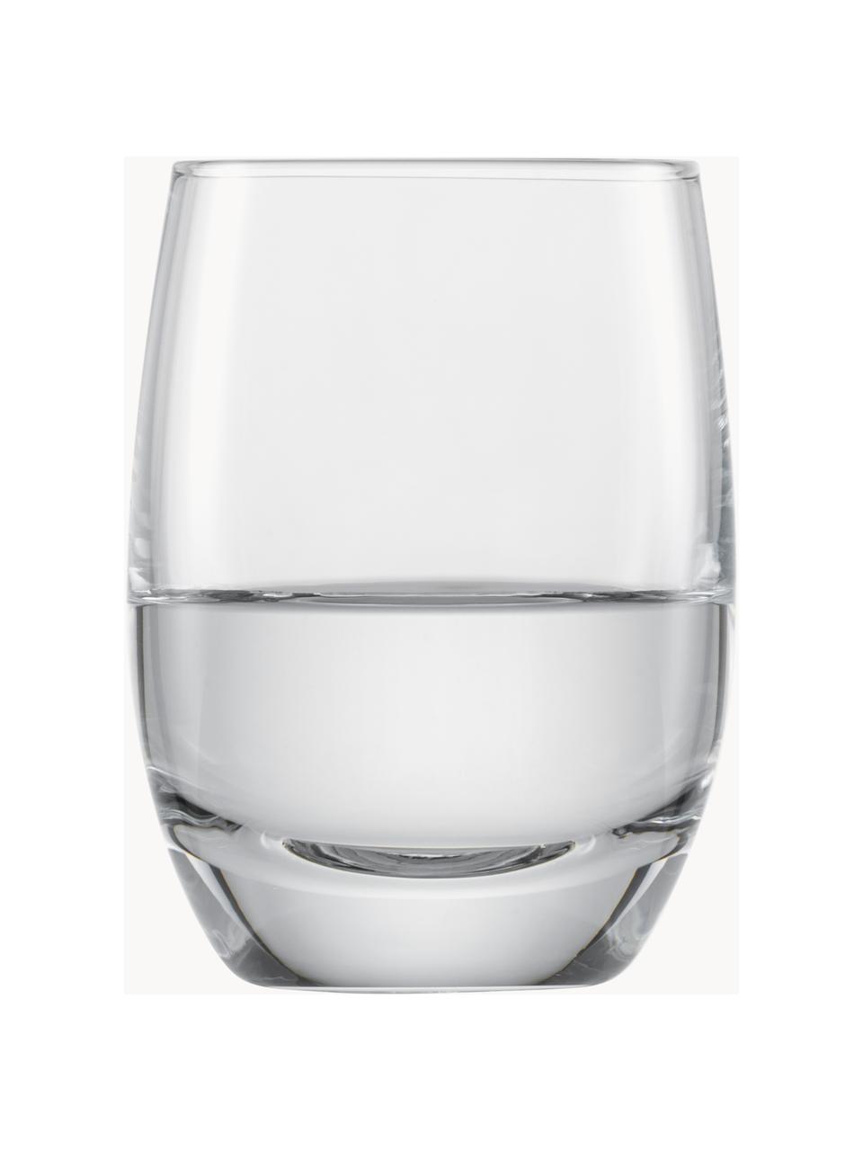 Kristall-Schnapsgläser For You, 4 Stück, Tritan-Kristallglas, Transparent, Ø 5 x H 6 cm, 70 ml