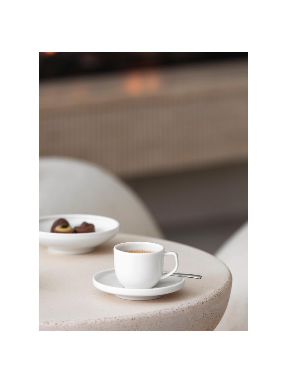 Porcelánový šálek na espresso Afina, Prémiový porcelán, Bílá, Ø 6 cm, V 5 cm, 50 ml