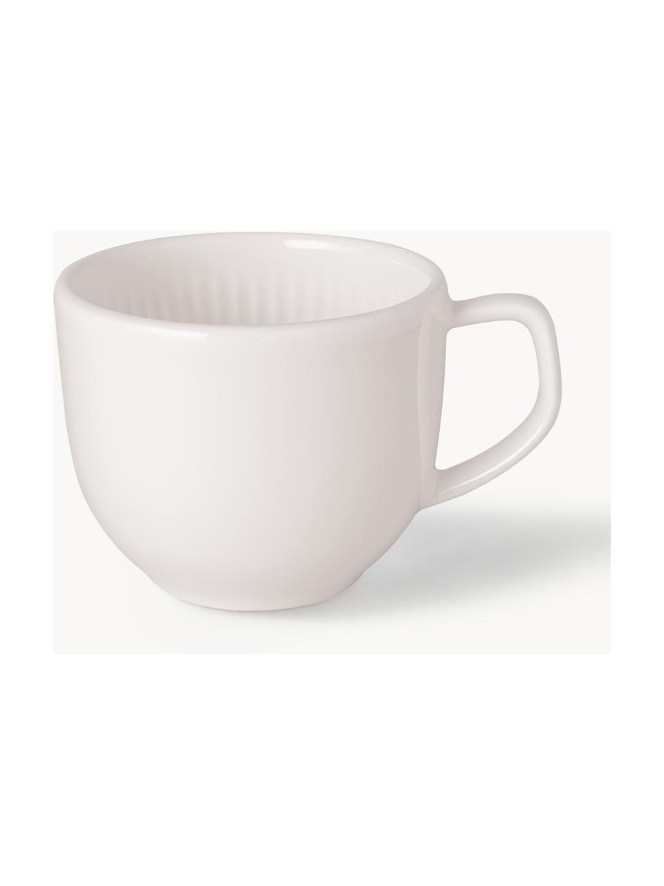 Filiżanka do espresso z porcelany Afina, Porcelana premium, Biały, Ø 6 x W 5 cm, 50 ml