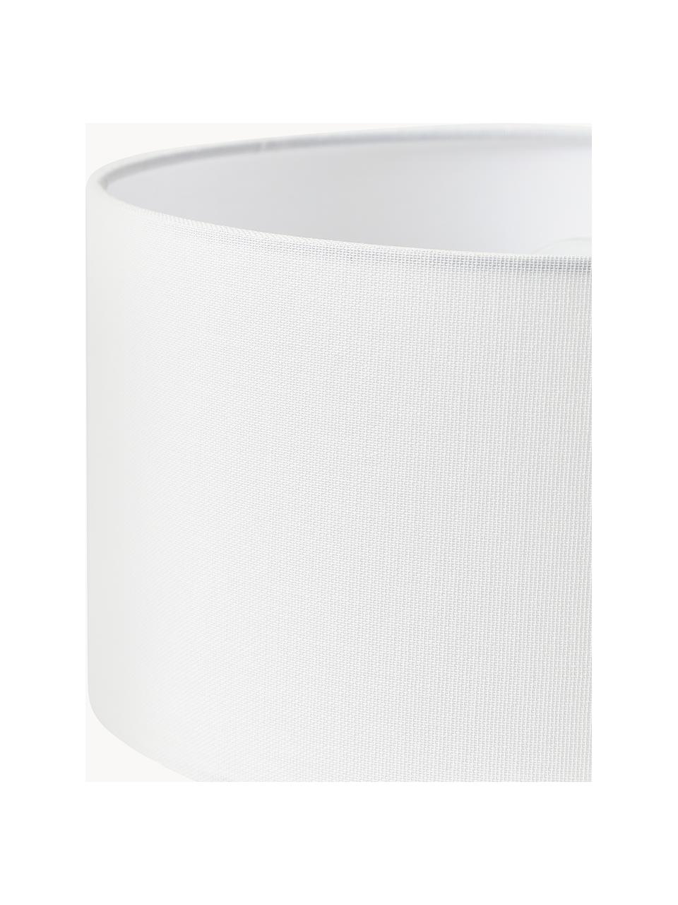 Lampa stołowa Luvi, Biały, taupe, Ø 32 x W 47 cm