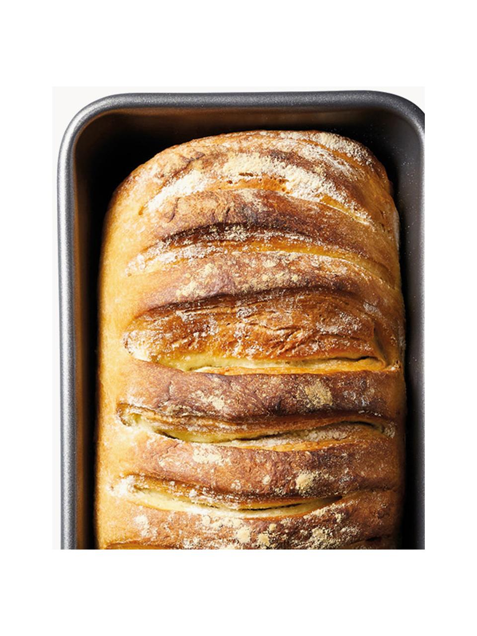 Moule à pain avec revêtement antiadhésif MasterClass, tailles variées, Acier avec revêtement antiadhésif, Noir, larg. 23 x haut. 7 cm