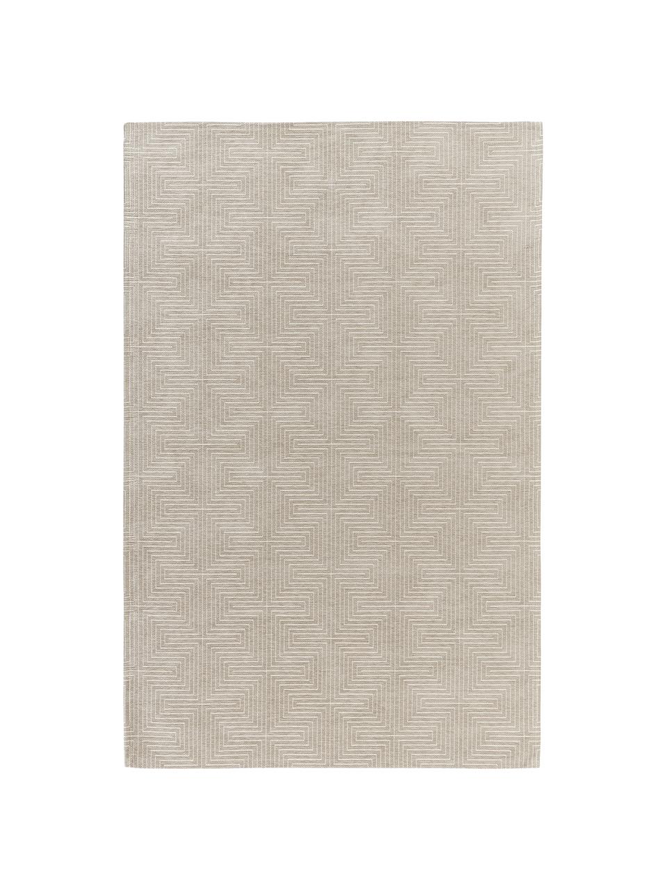 Dywan szenilowy Ceres, 52% bawełna z recyklingu z certyfikatem GRS, 48% poliester, Beżowy, kremowobiały, 120 x 180 cm (Rozmiar S)