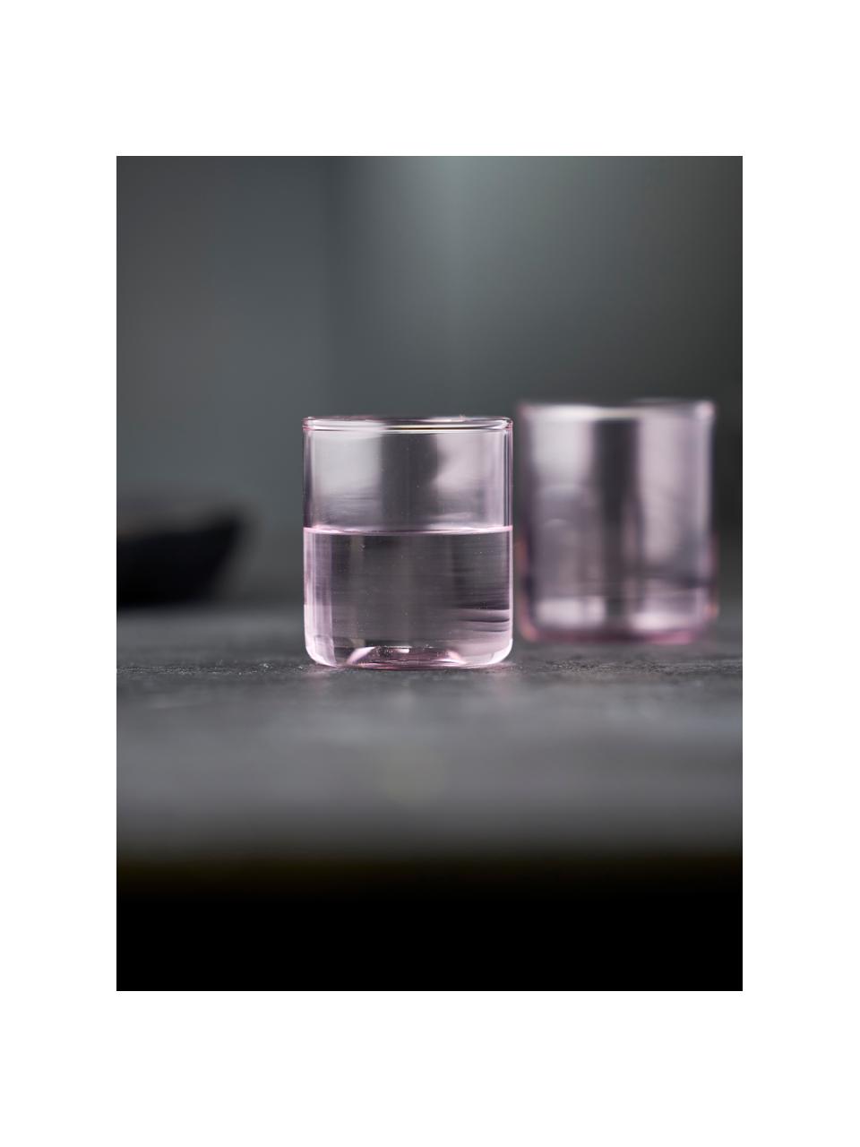 Poháre na shoty Torino, 2 ks, Borosilikátové sklo

Objavte všestrannosť borosilikátového skla pre váš domov! Borosilikátové sklo je kvalitný, spoľahlivý a robustný materiál. Vyznačuje sa mimoriadnou tepelnou odolnosťou a preto je ideálny pre váš horúci čaj alebo kávu. V porovnaní s klasickým sklom je borosilikátové sklo odolnejšie voči rozbitiu a prasknutiu, a preto je bezpečným spoločníkom vo vašej domácnosti., Svetloružová, priehľadná, Ø 4 x V 5 cm, 60 ml