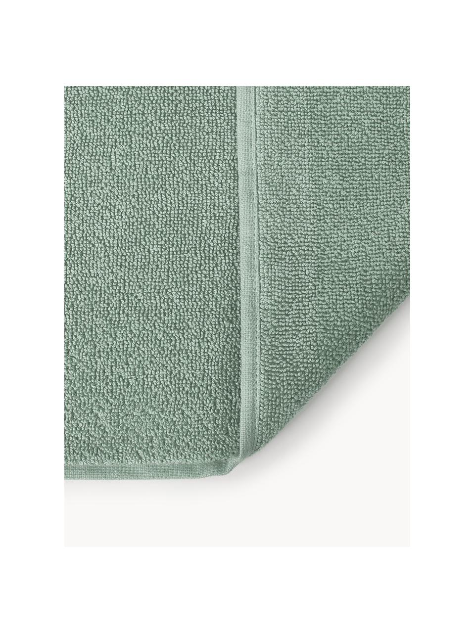 Tapis de bain antidérapant en coton bio Premium, 100 % coton bio, certifié GOTS

Le matériau est certifié STANDARD 100 OEKO-TEX®, ISO25189577 OETI, Vert sauge, larg. 50 x long. 70 cm