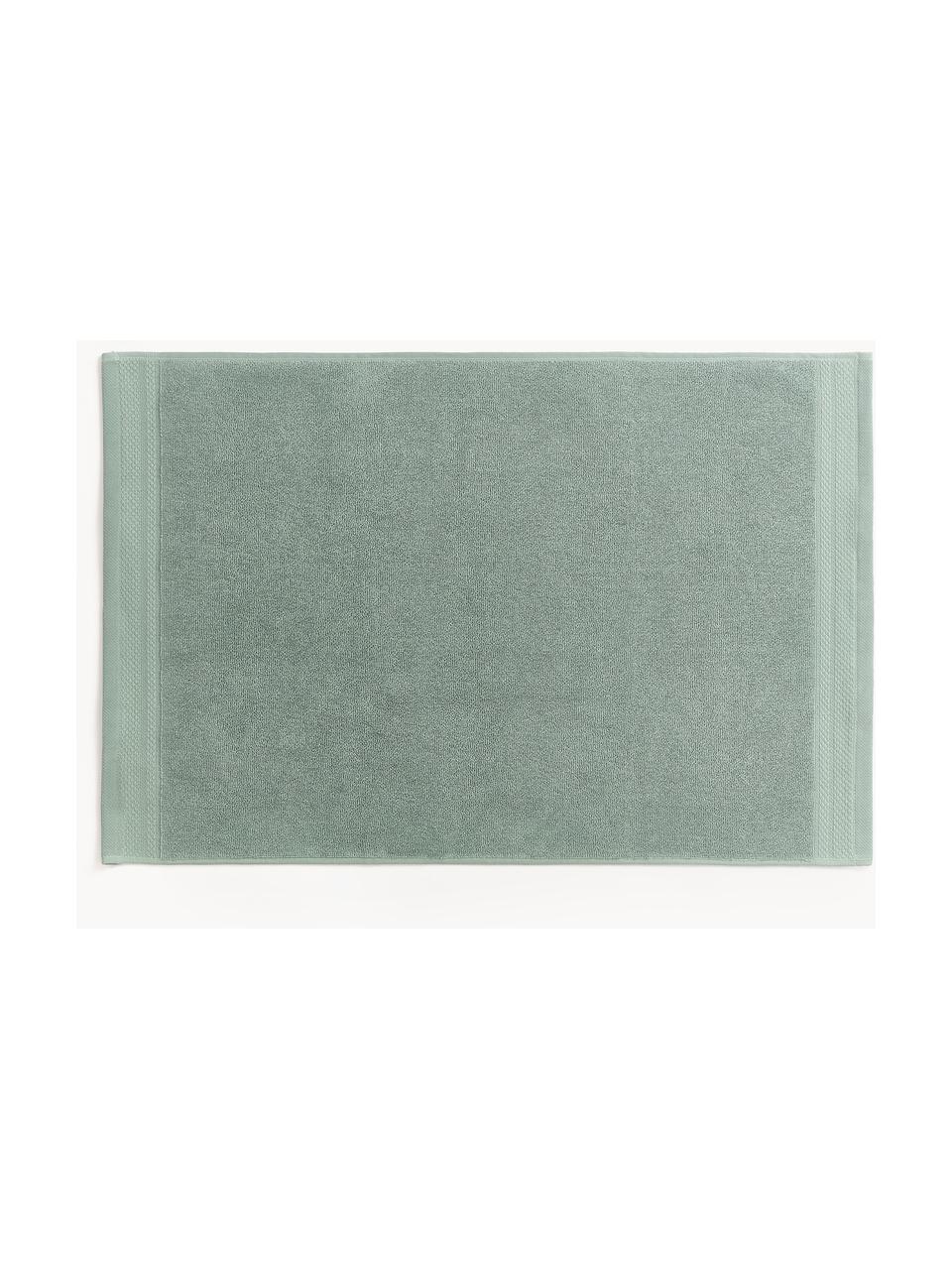 Tapis de bain antidérapant en coton bio Premium, 100 % coton bio, certifié GOTS

Le matériau est certifié STANDARD 100 OEKO-TEX®, ISO25189577 OETI, Vert sauge, larg. 50 x long. 70 cm