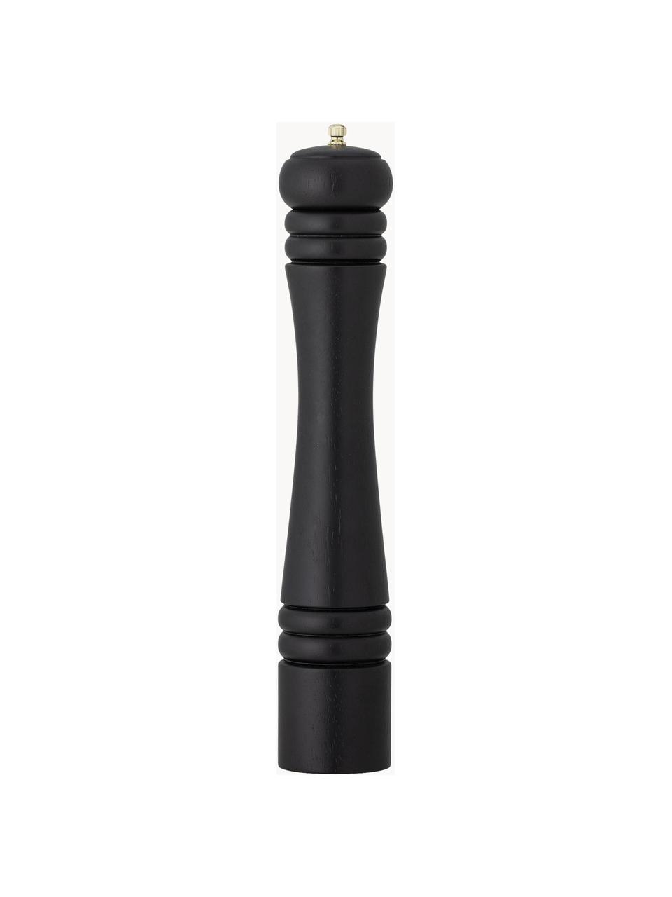 Molinillo de madera con mecanismo de cerámica  Aronas, Madera de caucho, Negro, Ø 7 x Al 35 cm