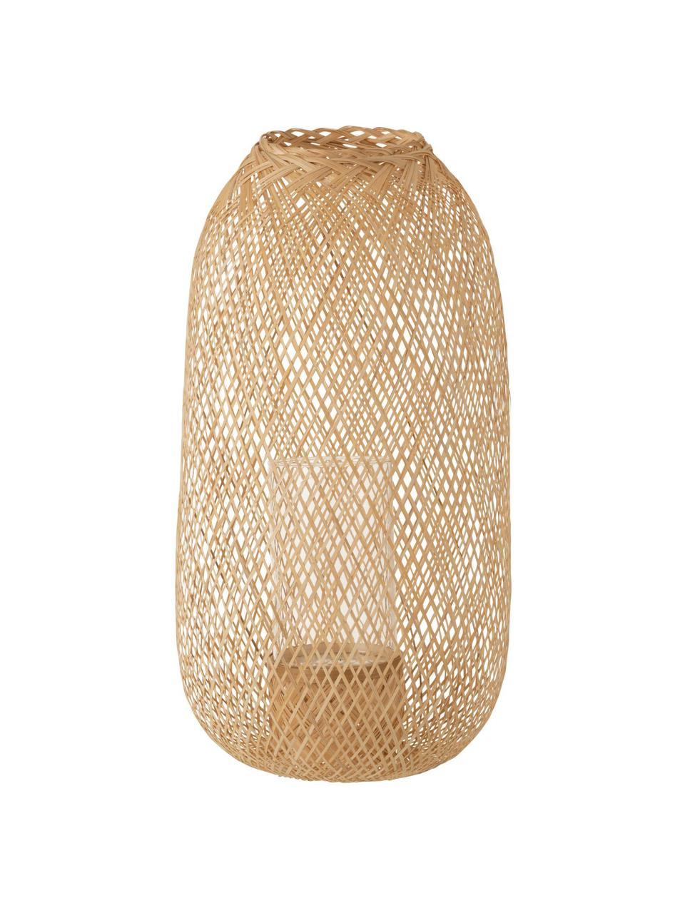 Svícen z bambusu Hazel, Světlé dřevo, Ø 30 cm, V 60 cm