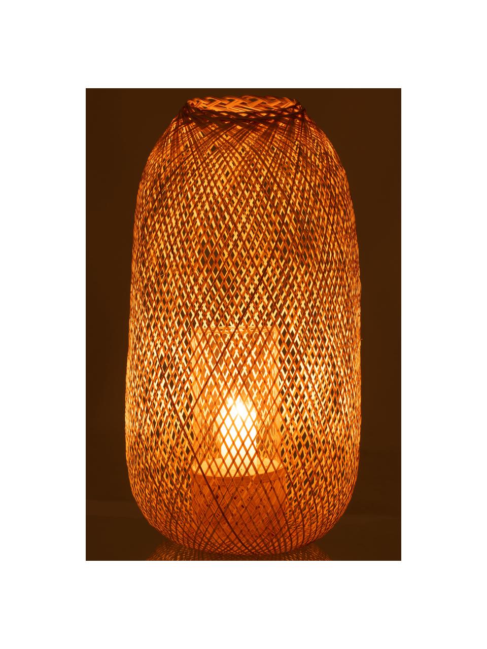 Svícen z bambusu Hazel, Světlé dřevo, Ø 30 cm, V 60 cm
