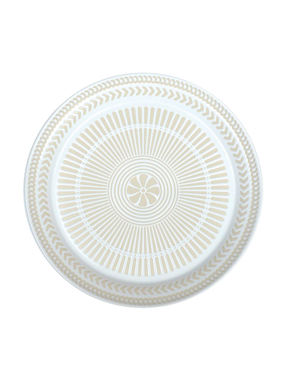 Plytký tanier z porcelánu Sonia, 2 ks, Biela