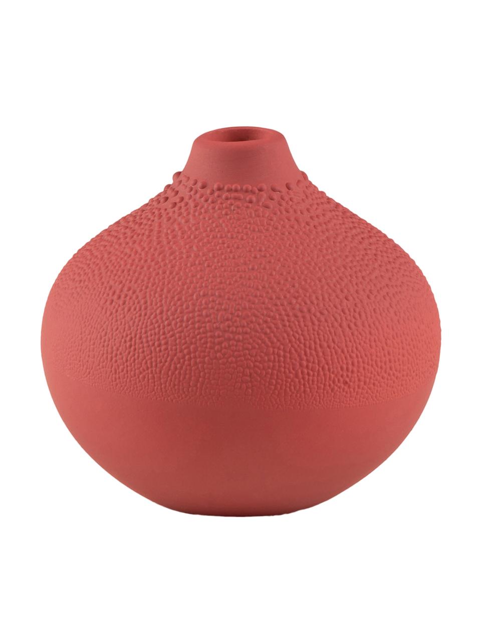 Porcelánová XS váza Design, Hrdzavočervená