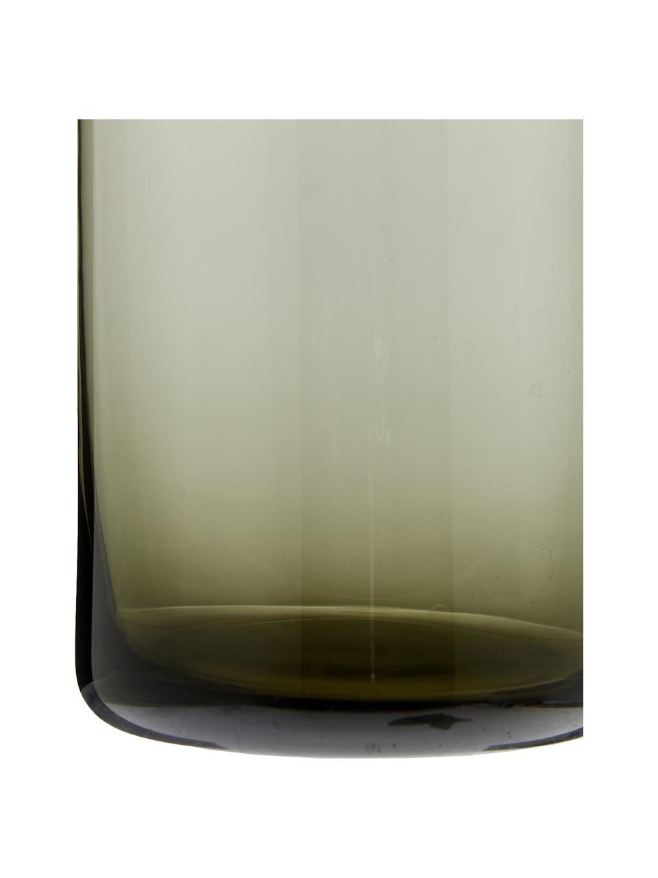 Karaf Clearance met kurk, 1 L, Deksel: kurk, Grijs, transparant, H 25 cm