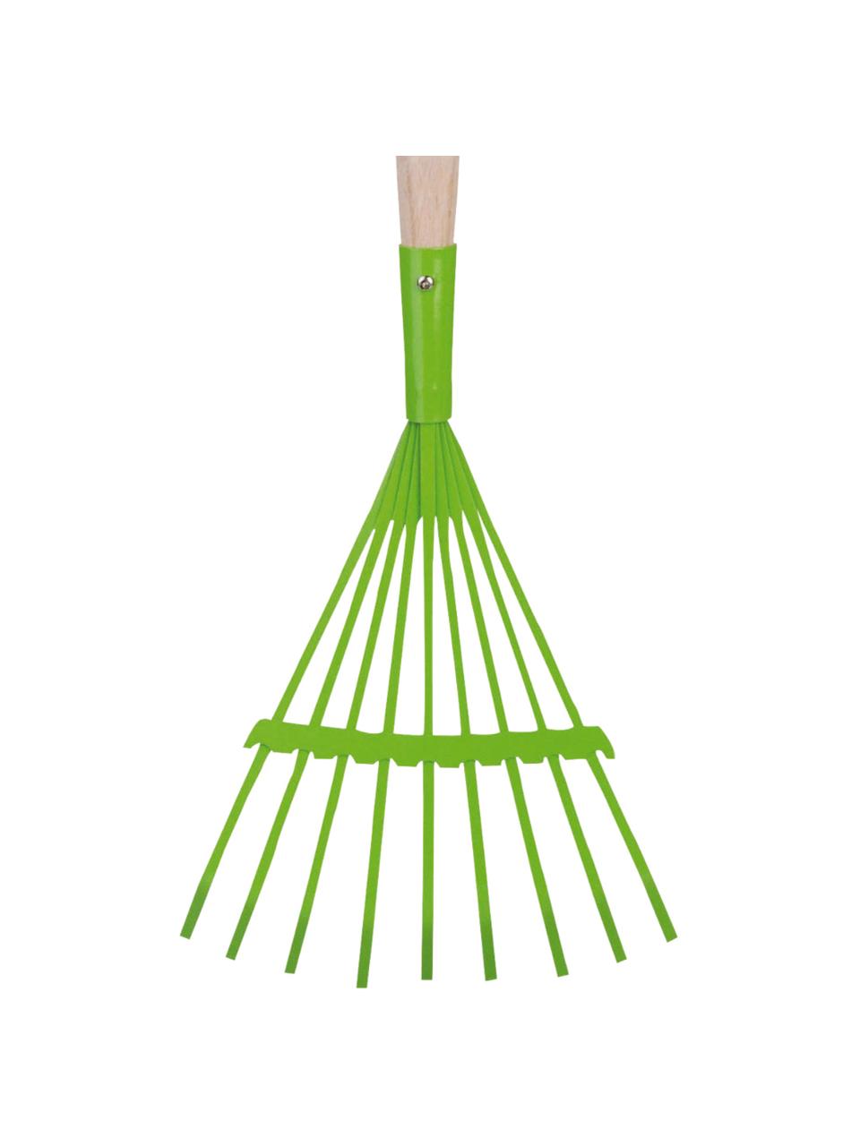 Grabki dla dzieci Little Gardener, Drewno naturalne, metal powlekany, Zielony, beżowy, S 19 x W 83 cm