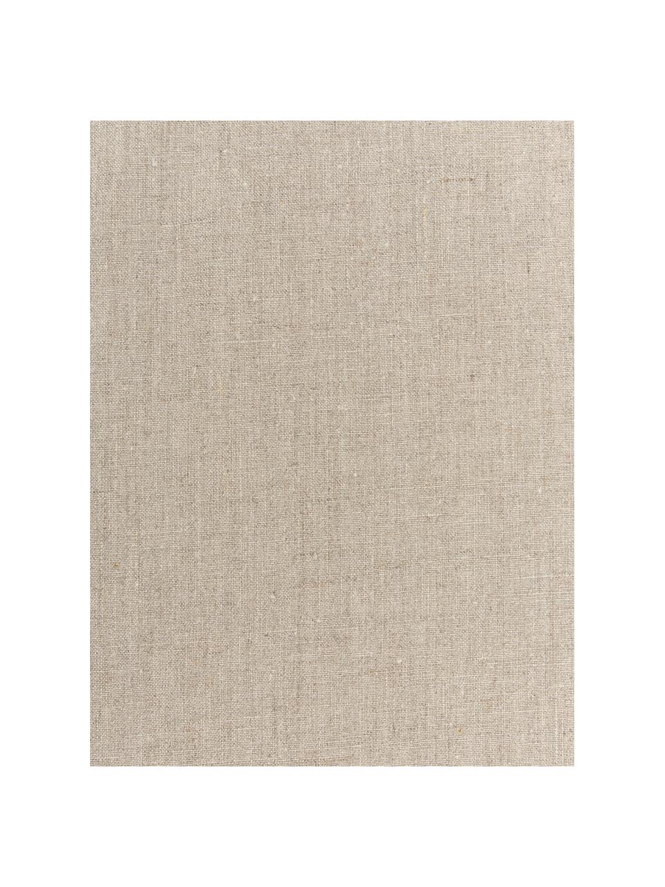 Leinen-Tischdecke Heddie in Beige, 100% Leinen, Beige, Für 4 - 6 Personen (B 145 x L 200 cm)