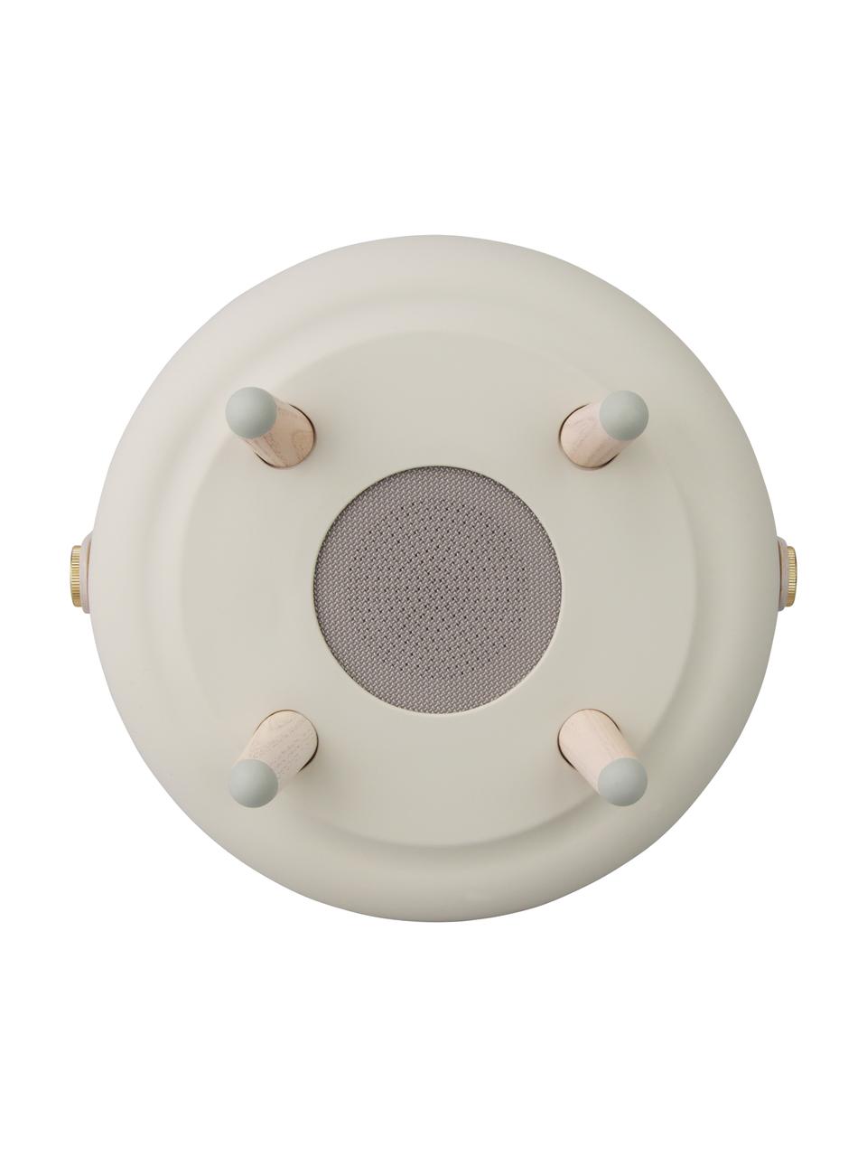 Lampe à poser mobile d'extérieur LED avec enceinte Bluetooth Lite-up Play, Couleur sable, transparent, brun clair, Ø 29 x haut. 40 cm