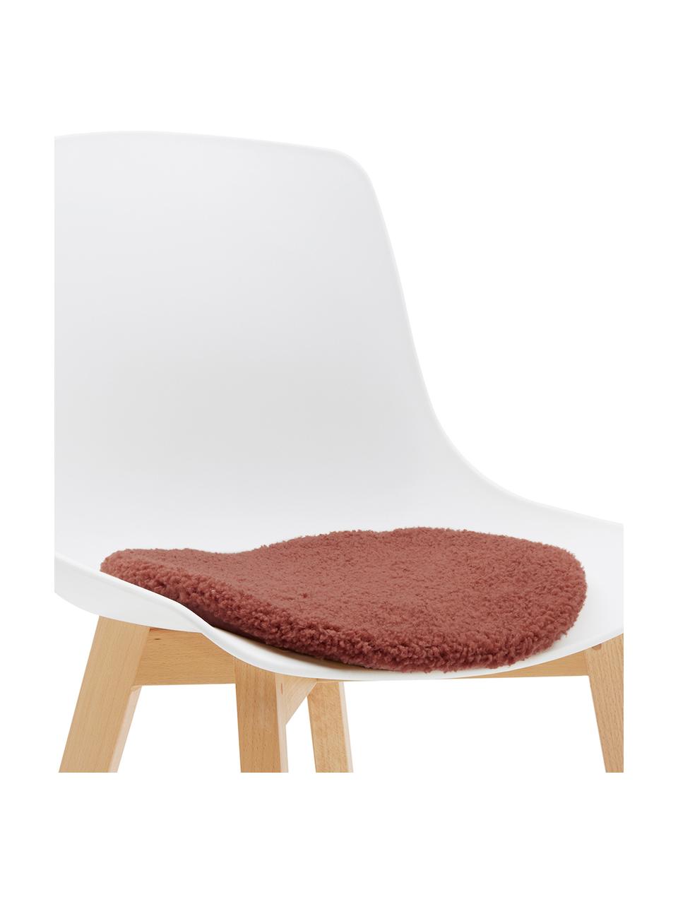 Galette de chaise en peluche Mille, Terre cuite