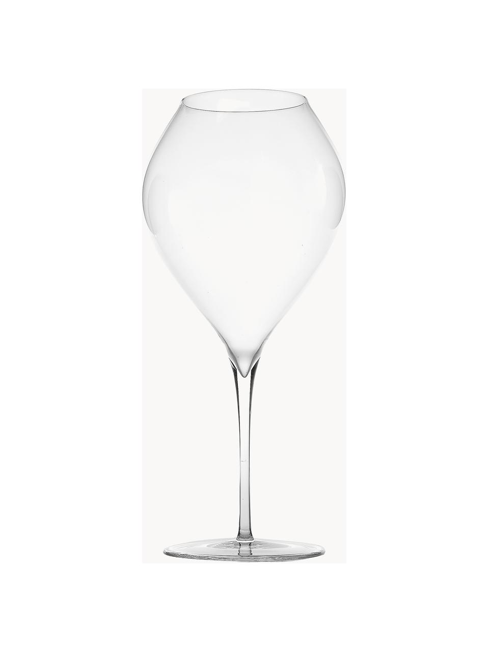 Copas de vino de cristal Ultralight, 2 uds., Cristal, Transparente, Ø 11 x Al 25 cm, 820 ml