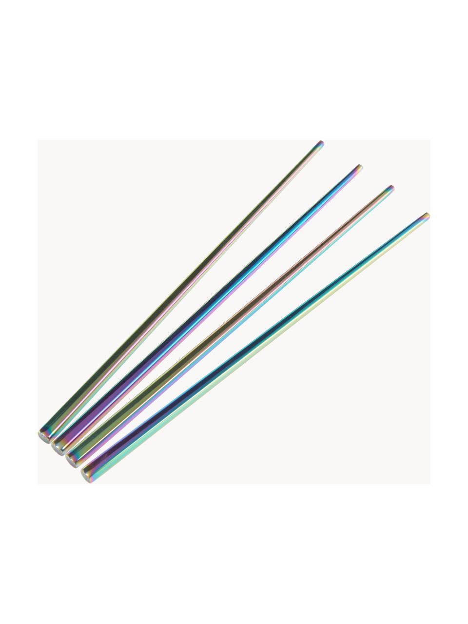 Jídelní hůlky Shine, 2 páry, Nerezová ocel

Příbory jsou vyrobeny z nerezové oceli. Jsou pevné, nerezaví a jsou odolné vůči bakteriím., Opalizující, D 23 cm