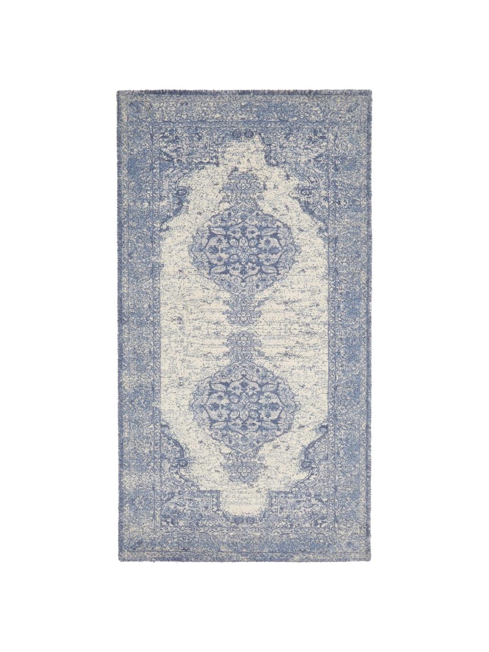 Dywan w stylu vintage Elegant, Niebieski, S 120 x D 180 cm (Rozmiar S)