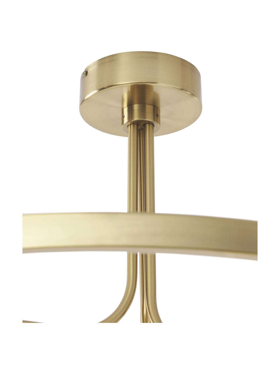 Lampa sufitowa Aglaia, Odcienie złotego, odcienie pastelowe, Ø 86 x W 50 cm