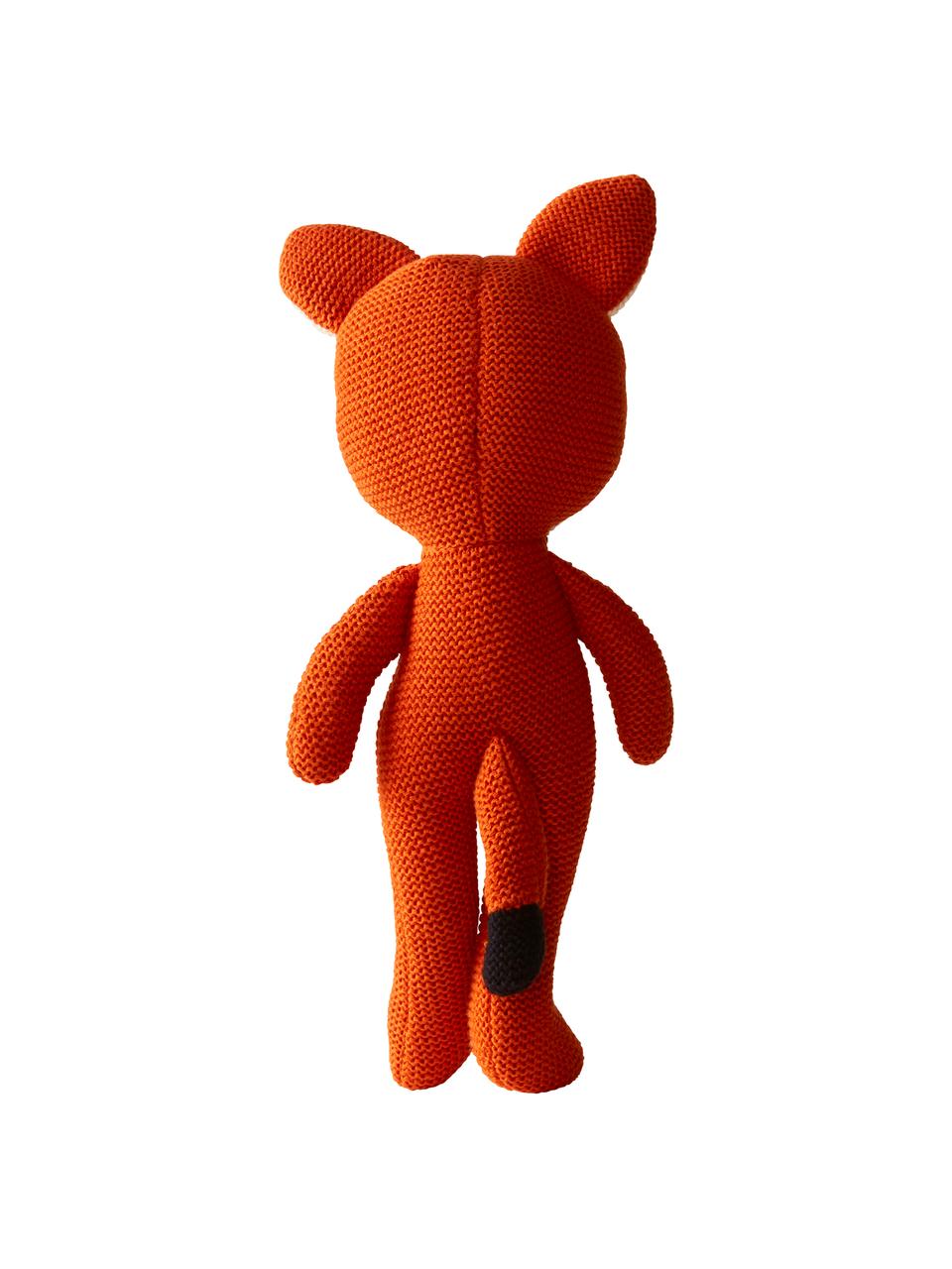 Knuffeldier Wilder, Bekleding: 100% organisch katoen, Oranje, 14 x 33 cm