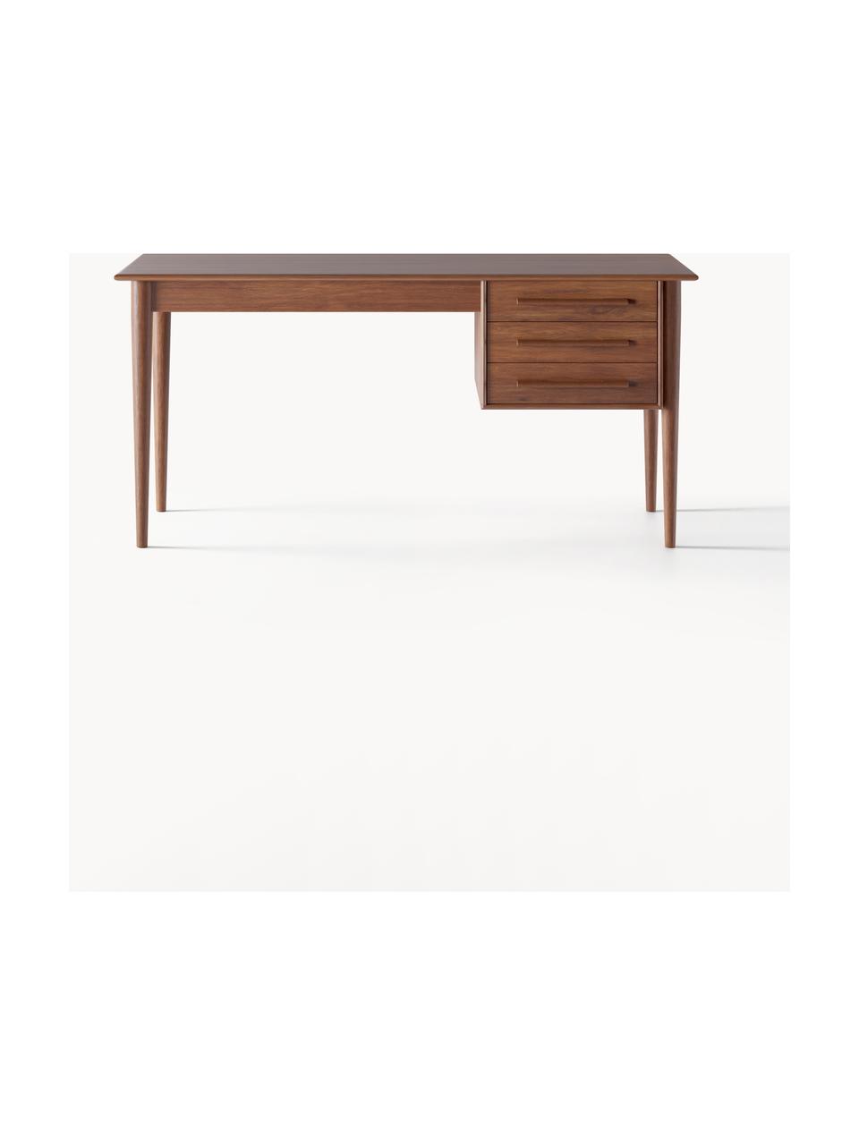 Bureau Paul van mangohout, Mangohout, B 160 x D 60 cm