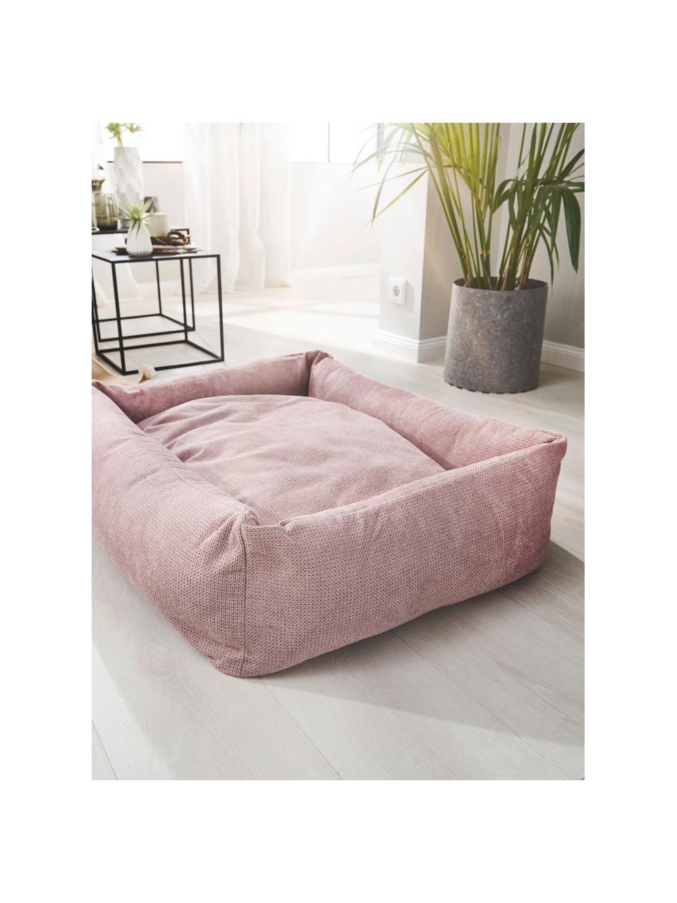 Hundebett Tudor, verschiedene Grössen, Bezug: 90 % Polyester, 10 % Nylo, Altrosa, B 68 x T 55 cm