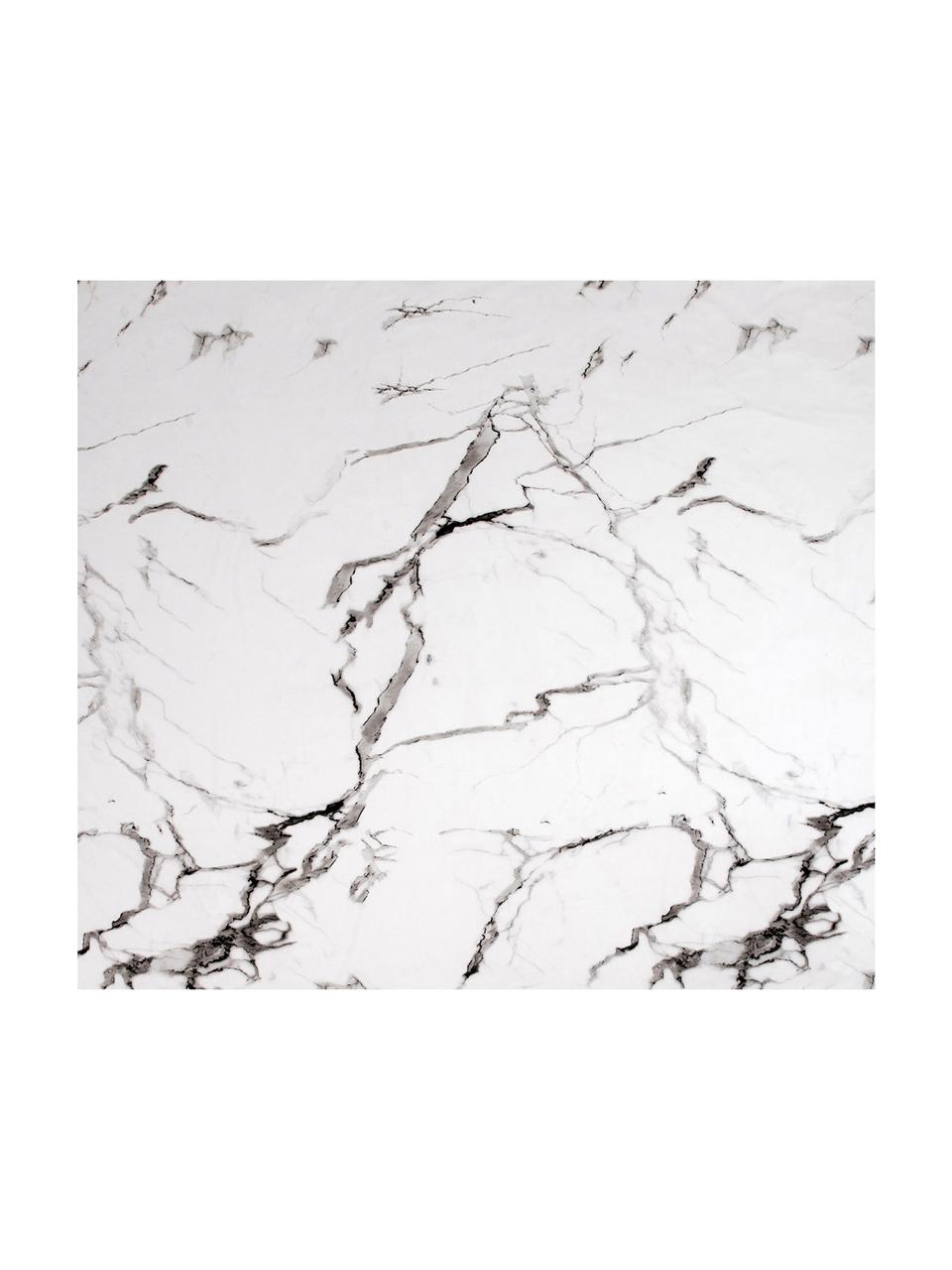 Sábana encimera de percal Malin, Blanco estampado, Cama 150/160 cm (240 x 270 cm)