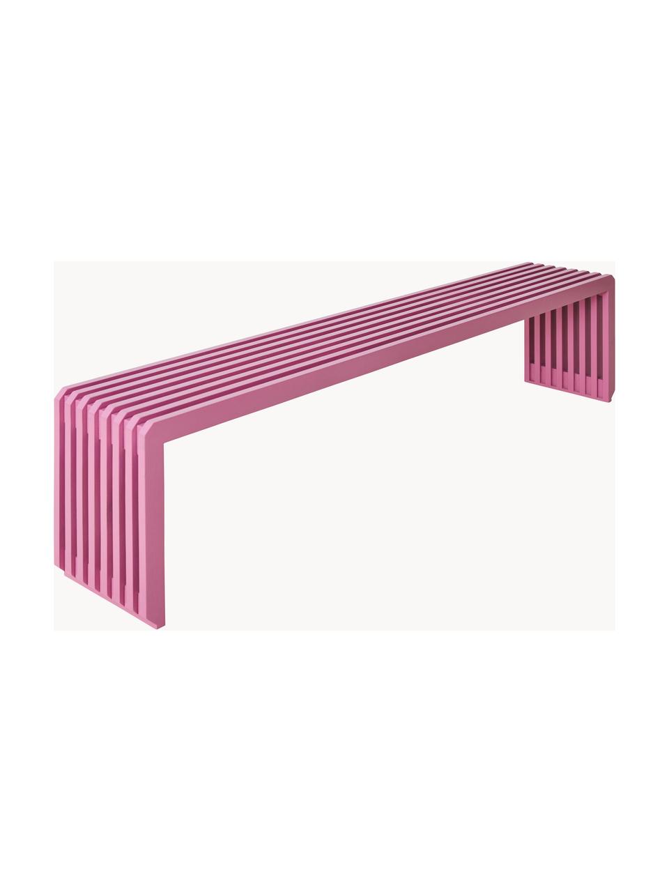 Banco de madera sungkai Bancu, Madera de Sungkai, Rosa, An 160 x Al 35 cm