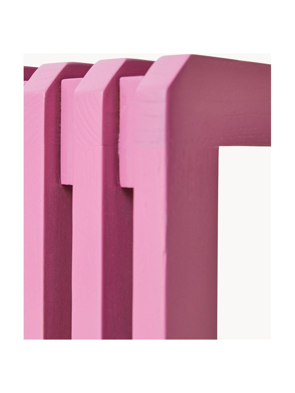 Zitbank Bancu van Sungkai hout, Sungkai hout, Roze, B 160 x H 35 cm