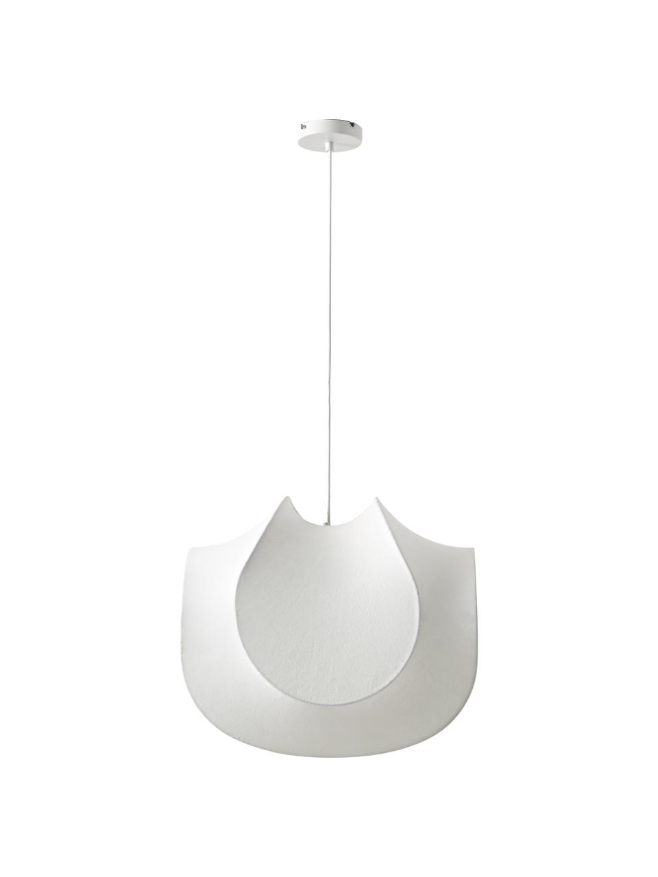 Lampa wisząca Pearl, Biały, matowy, S 50 x W 45 cm