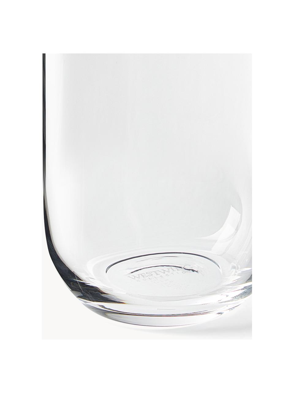 Vasos altos Eleia, 4 uds., Cristal 

¡Trae el brillo del cristal a tu mesa de comedor! El cristal es excepcionalmente transparente y pesado, lo que significa que se siente valioso y al mismo tiempo tiene un buen aspecto. Además, los delicados cortes hacen de cada pieza un detalle especial, práctico y bonito., Transparente, Ø 7 x Al 15 cm, 440 ml