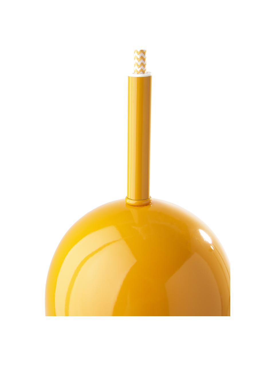 Malé závěsné svítidlo Ara, Žlutá, Ø 10 cm, V 15 cm