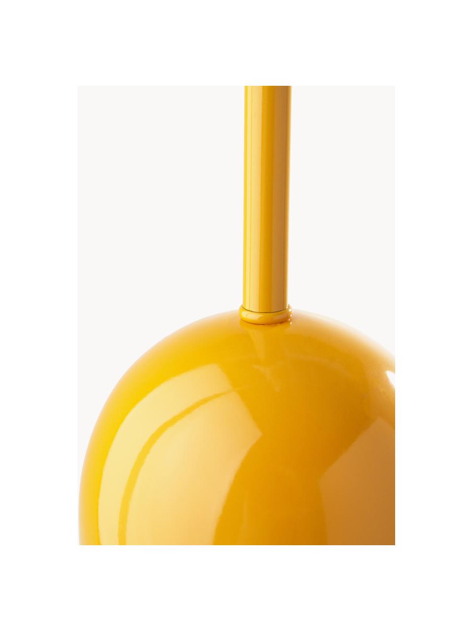 Malé závesné svietidlo Ara, Slnečná žltá, Ø 10 x V 15 cm