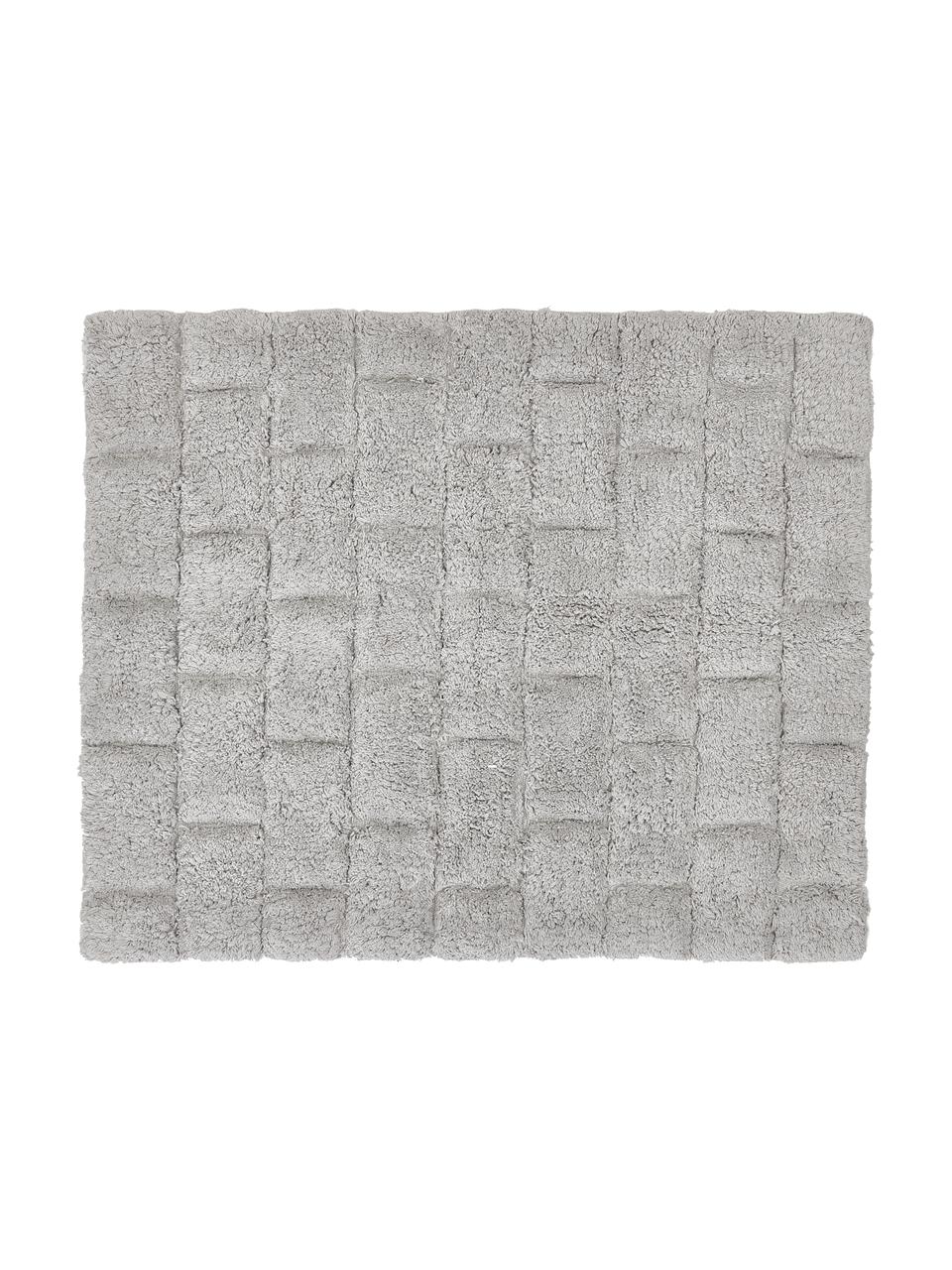 Tapis de bain moelleux gris Metro, 100 % coton bio
Qualité supérieure 1900 g/m², Gris, larg. 50 x long. 60 cm