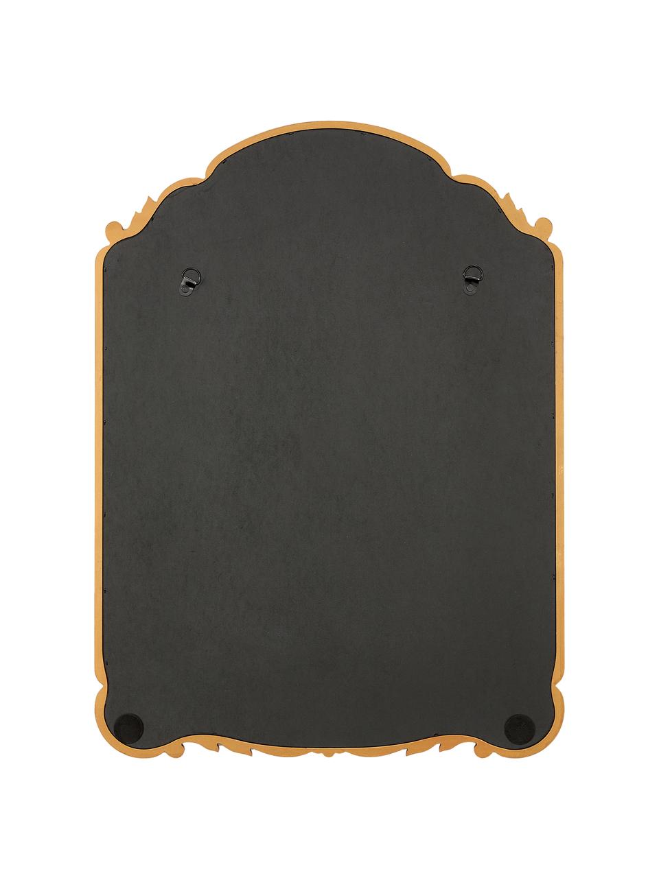 Espejo de pared barroco Francesca, Reverso: tablero de fibra de densi, Espejo: cristal, Dorado, An 56 x Al 76 cm