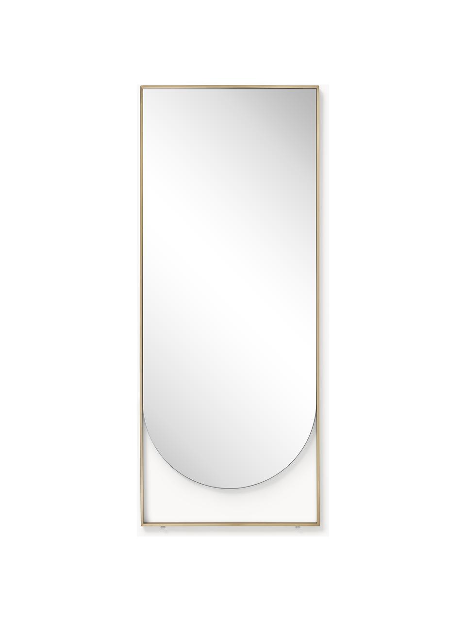 Naklonené zrkadlo Masha, Mosadzná, Š 65 x V 160 cm