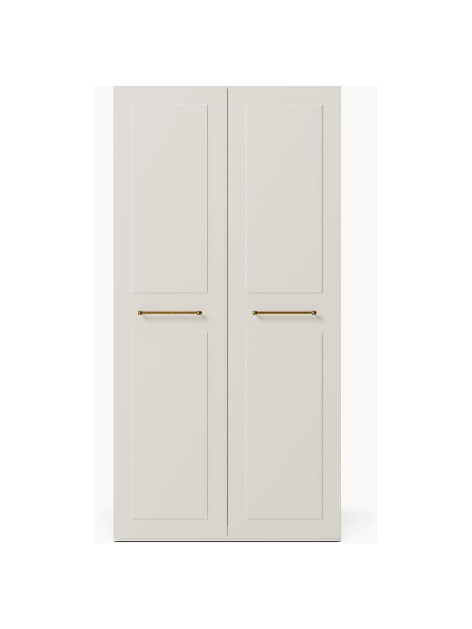 Armoire modulaire à portes battantes Charlotte, larg. 100 cm, plusieurs variantes, Beige, Basic Interior, larg. 100 x haut. 200 cm