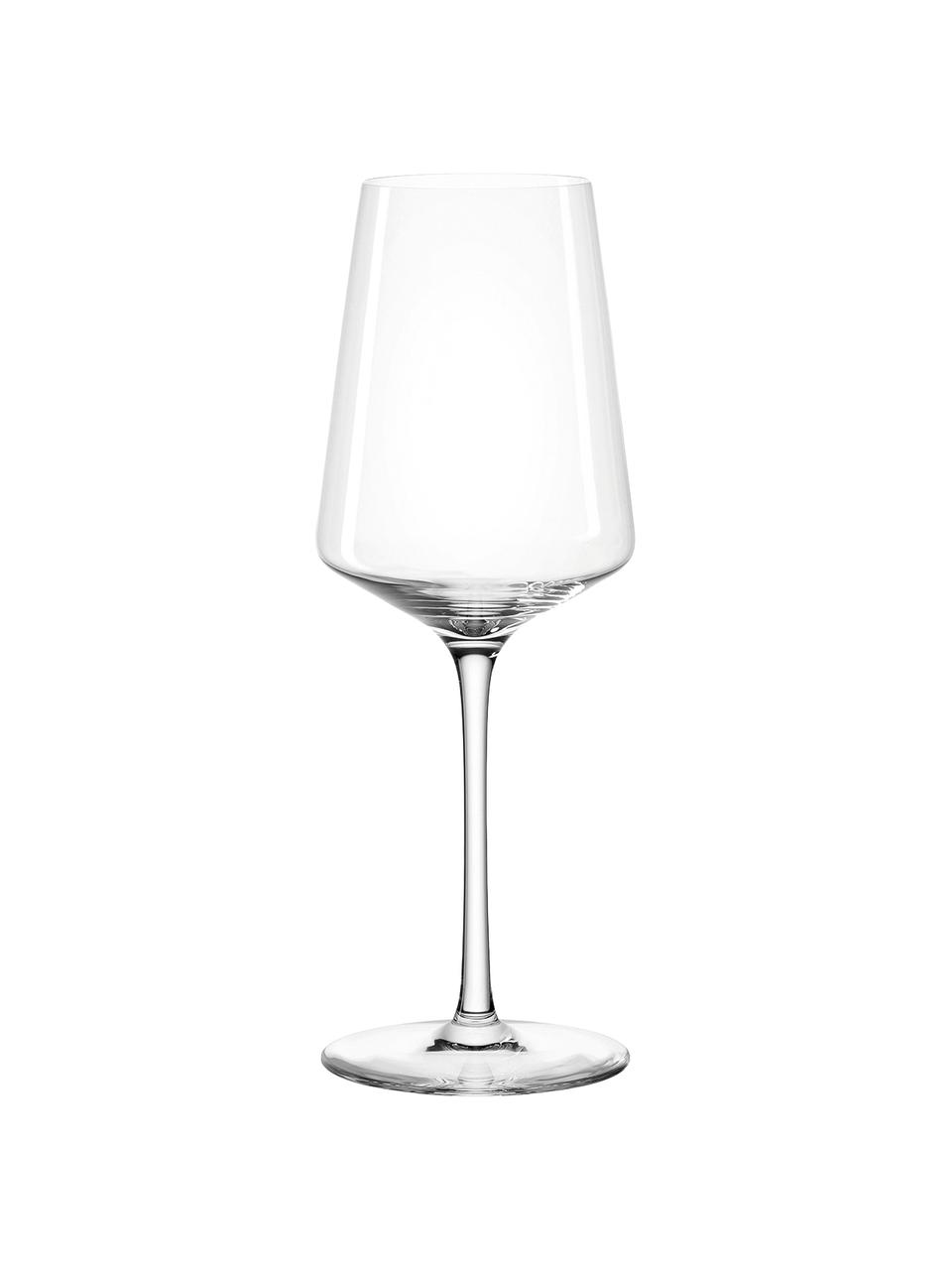 Copas de vino blanco Puccini, 6 uds., Vidrio Teqton®, Transparente, Ø 8 x Al 23 cm, 400 ml