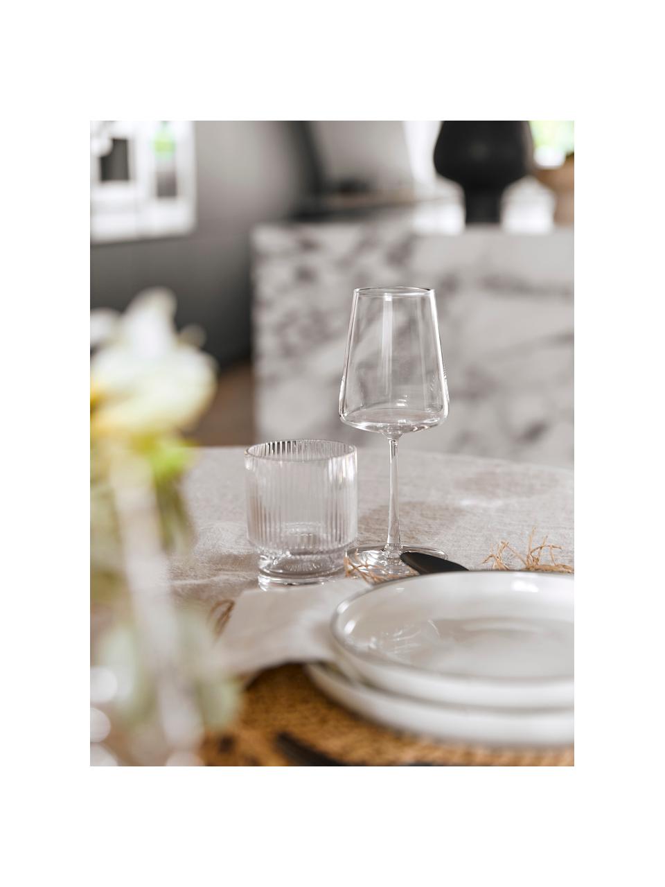 Kieliszek do białego wina Puccini, 6 szt., Szkło Teqton®, Transparentny, Ø 8 x W 23 cm, 400 ml