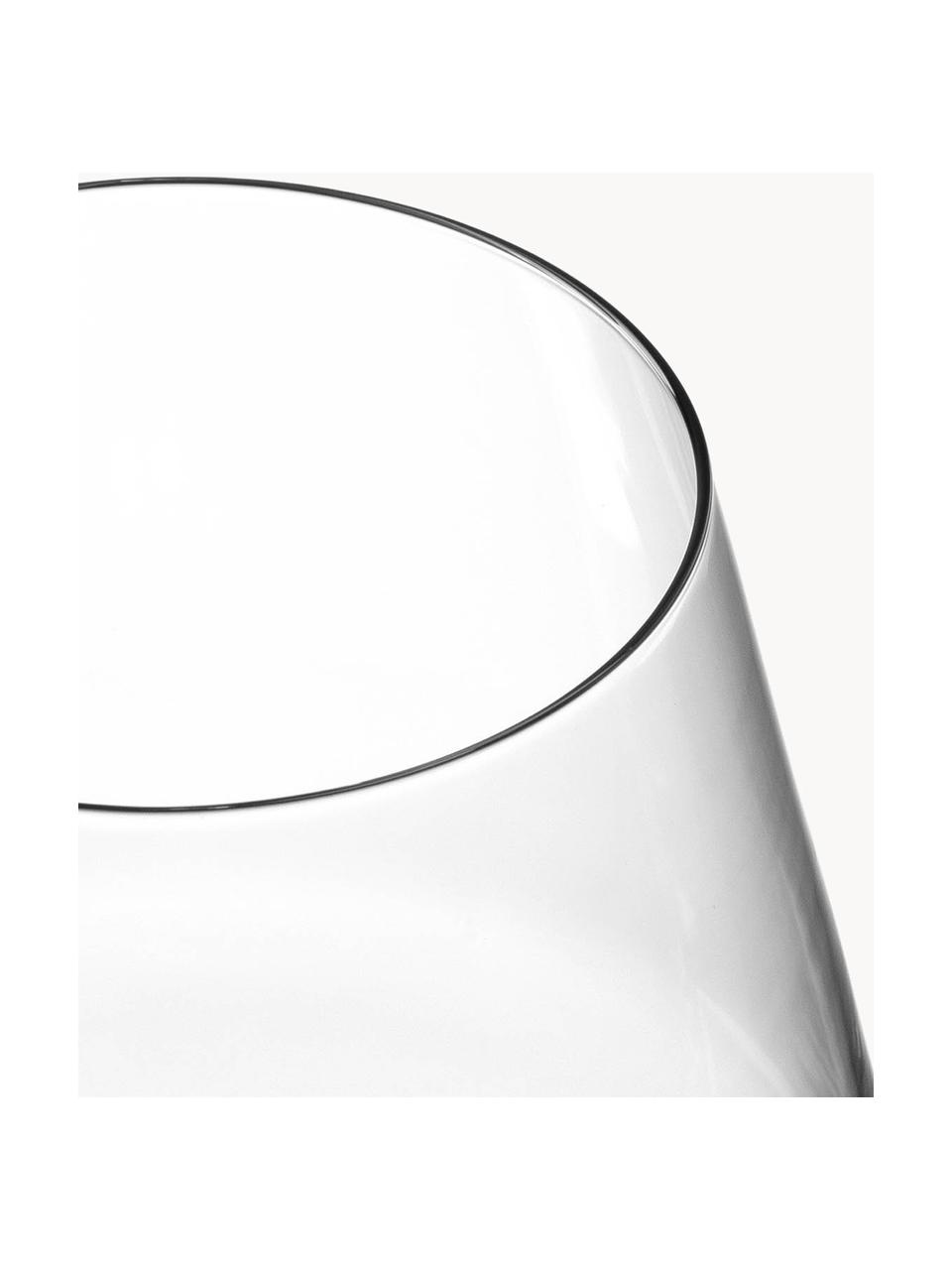 Copas de vino blanco Puccini, 6 uds., Vidrio Teqton®, Transparente, Ø 8 x Al 23 cm, 400 ml