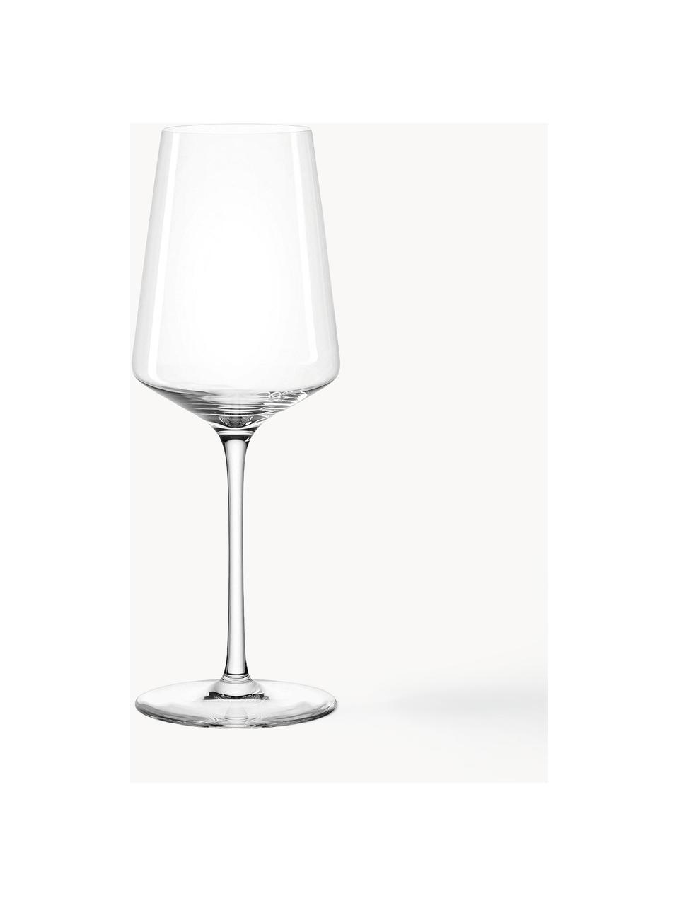 Weißweingläser Puccini, 6 Stück, Teqton®-Glas, Transparent, Ø 8 x H 23 cm, 400 ml