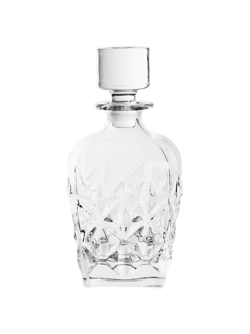 Carafe à décanter cristal avec bouchon Fine, 860 ml, Cristal, Transparent, haut. 22 cm, 860 ml