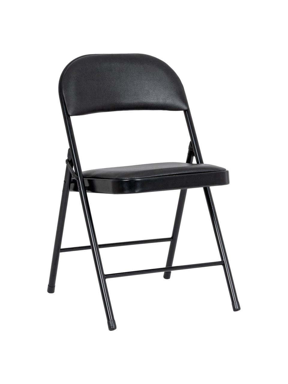 Skládací židle Felicity, 2 ks, Černá