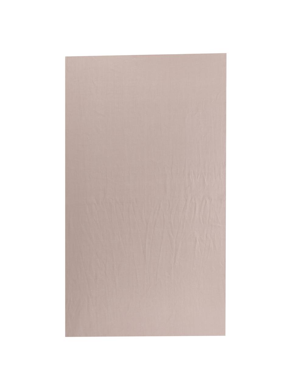 Mantel de lino Heddie, 100% lino, Rosa, De 6 a 10 comensales (An 145 x L 250 cm)