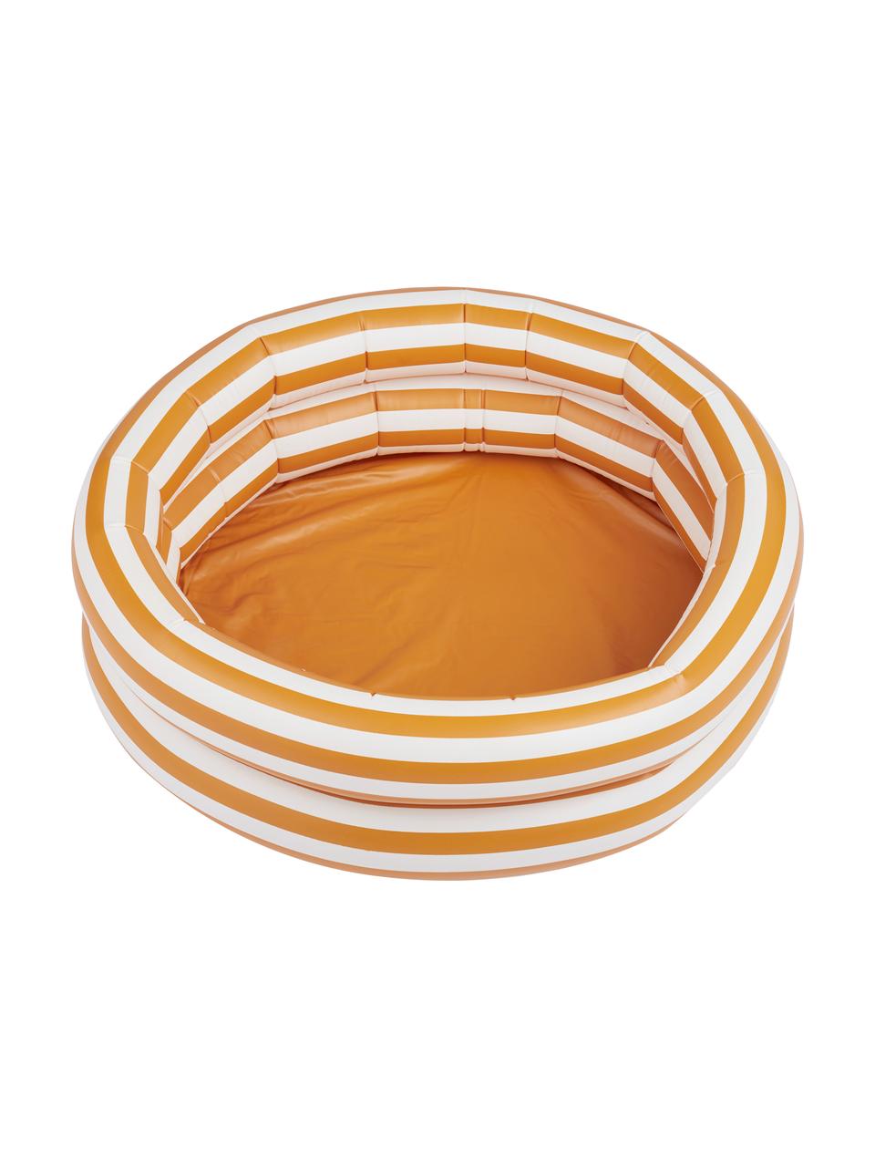 Pataugeoire Léonore, Plastique (PCV), Orange, blanc, noir, Ø 80 cm x haut. 20 cm