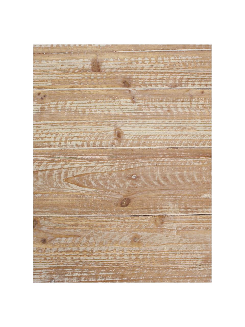 Mesa de centro Garrett, Tablero: madera de abeto, Patas: metal recubierto de epoxi, Madera de abeto, An 120 x F 60 cm